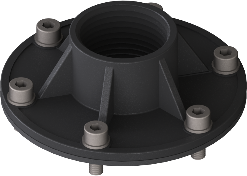 Flange Adapter LK73 PA G1"f