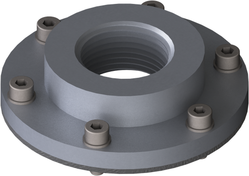 [08.2134.00] Flange Adapter LK73 AL EPDM G1"f