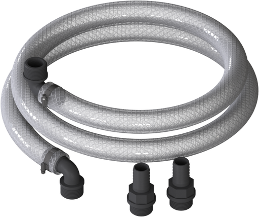 [03.0000.92] Wall Mount Hose 2m G1"m